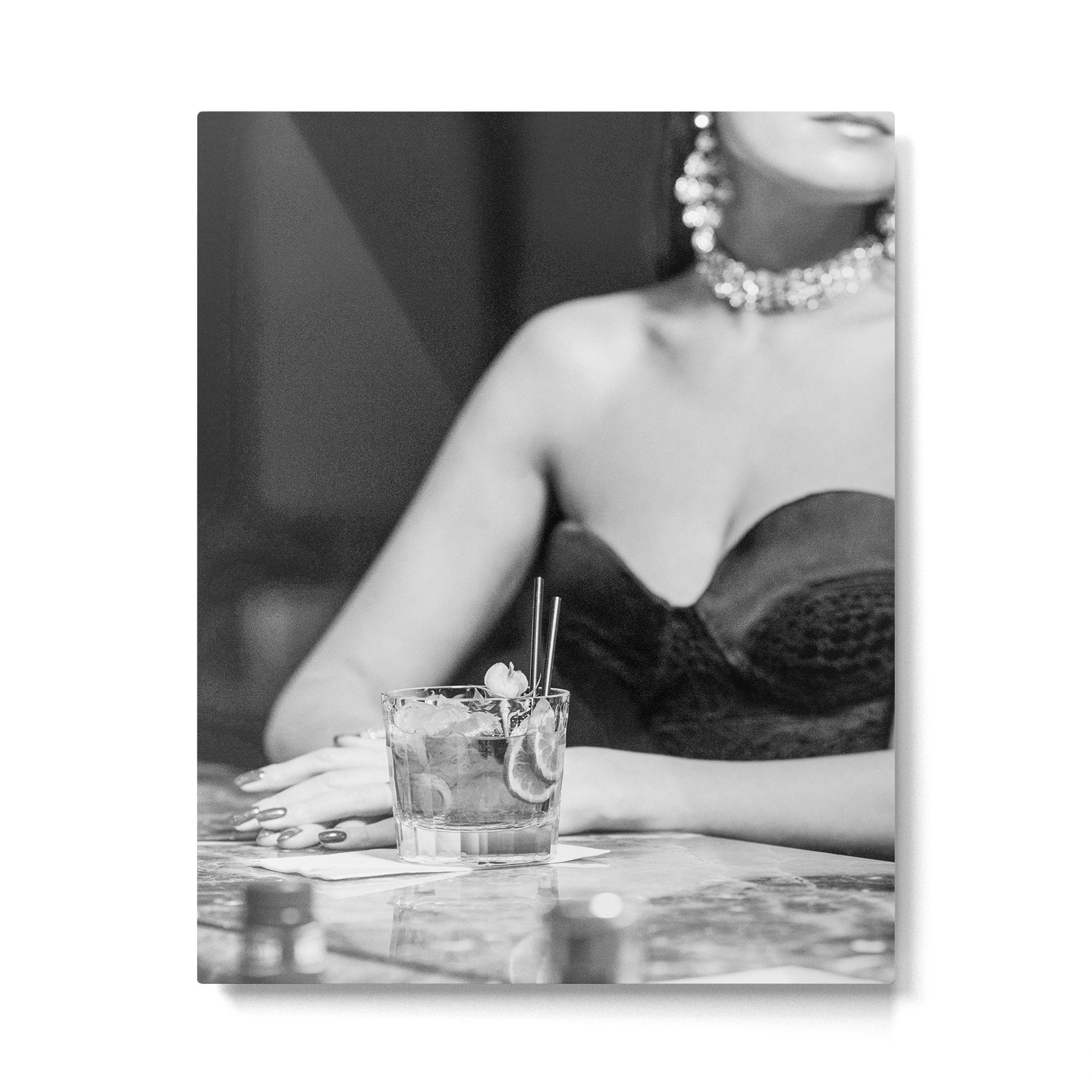 Glamour Girl  Metal Print Gallery Image 4