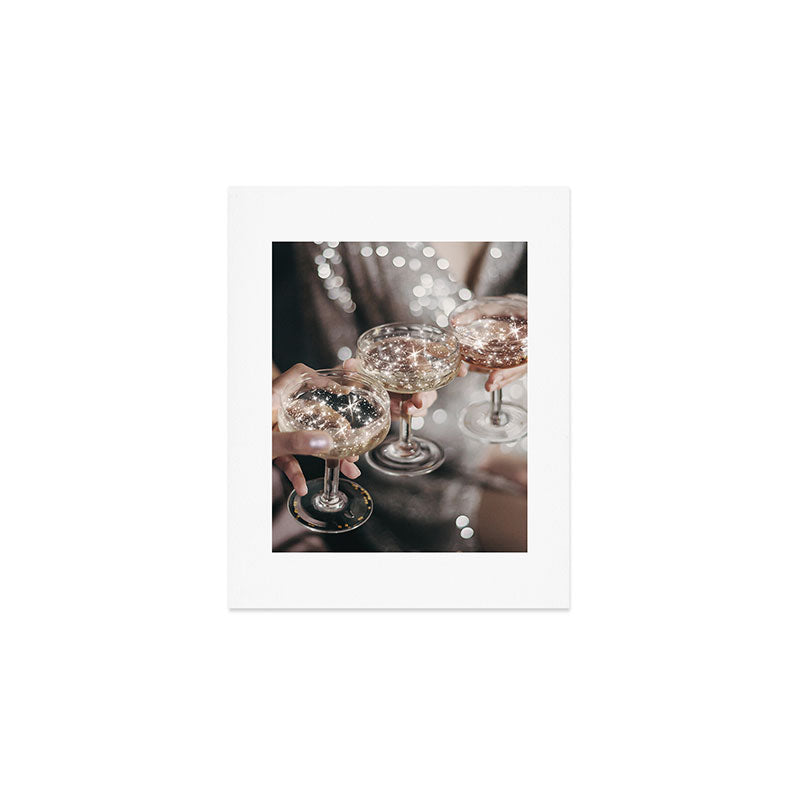 GLAMOUR PARTY Art Print Gallery Image 1