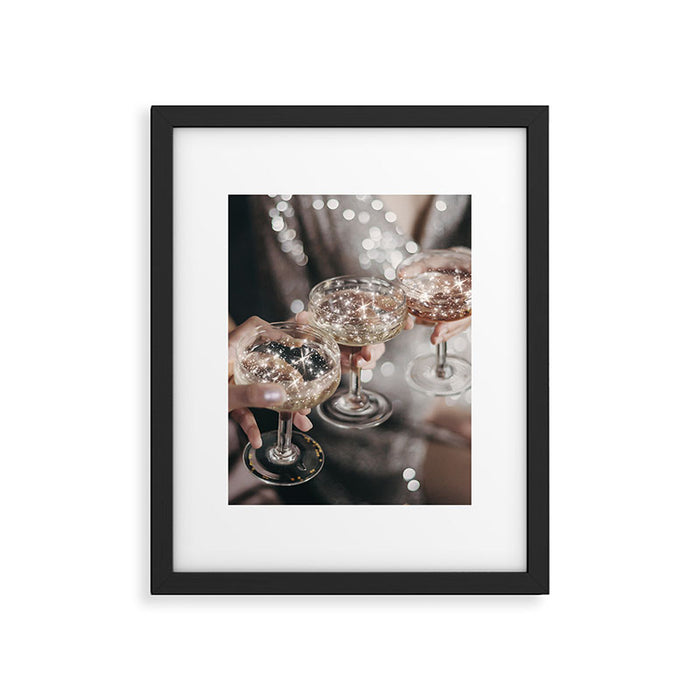 GLAMOUR PARTY Framed Art Print Gallery Image 1