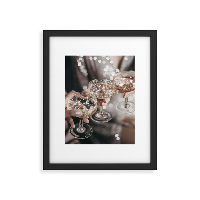 GLAMOUR PARTY Framed Art Print Gallery Image 4