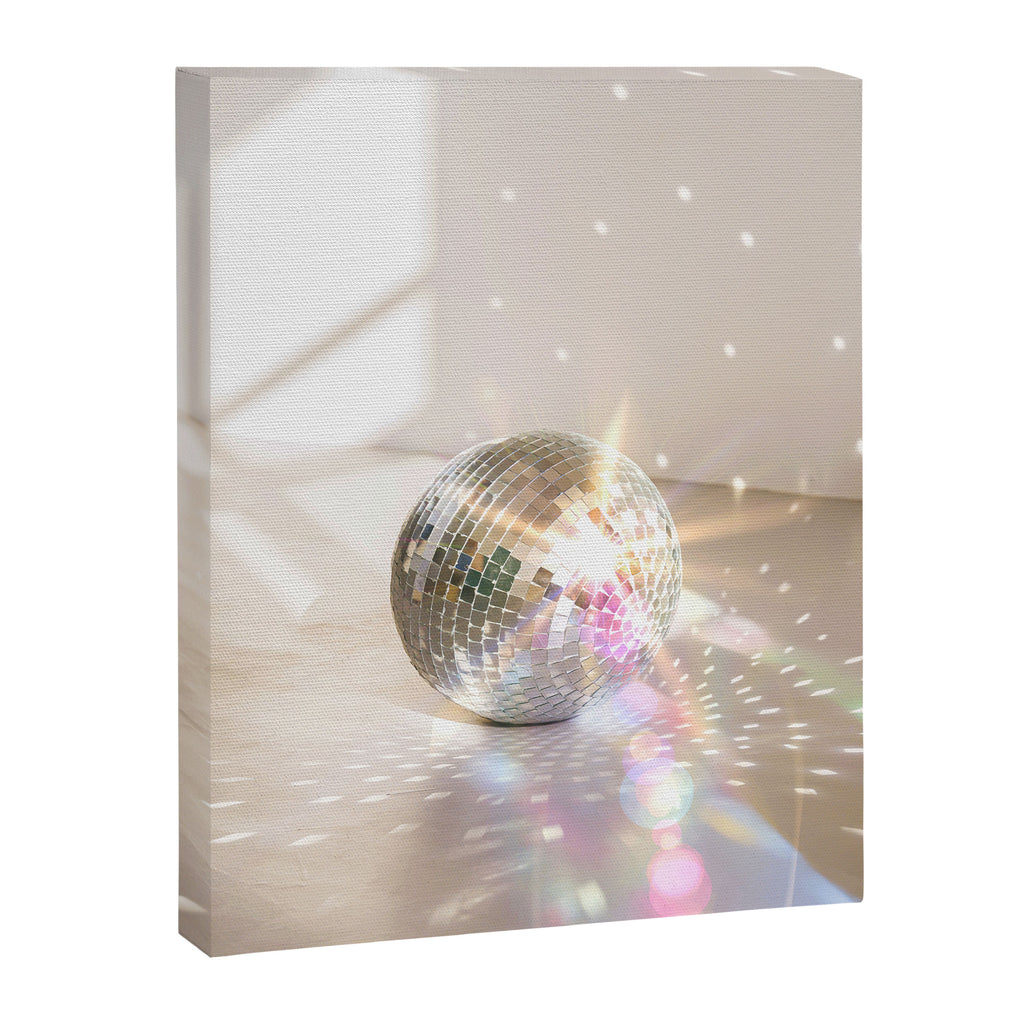 Glitz Glam Disco Ball Canvas Print Gallery Image 6