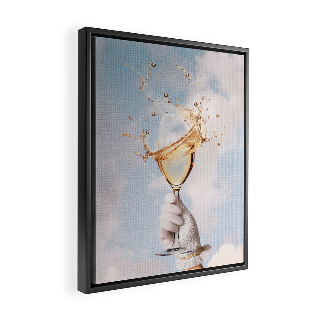 Golden Girl Framed Canvas Print Gallery Image 2