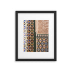 Historical Tiles - Alhambra Granada Spain Framed Art Print Gallery Image 6