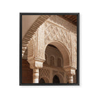 Islamic Architecture - Alhambra Granada Spain Photography Framed Canvas Print Gallery Image 6