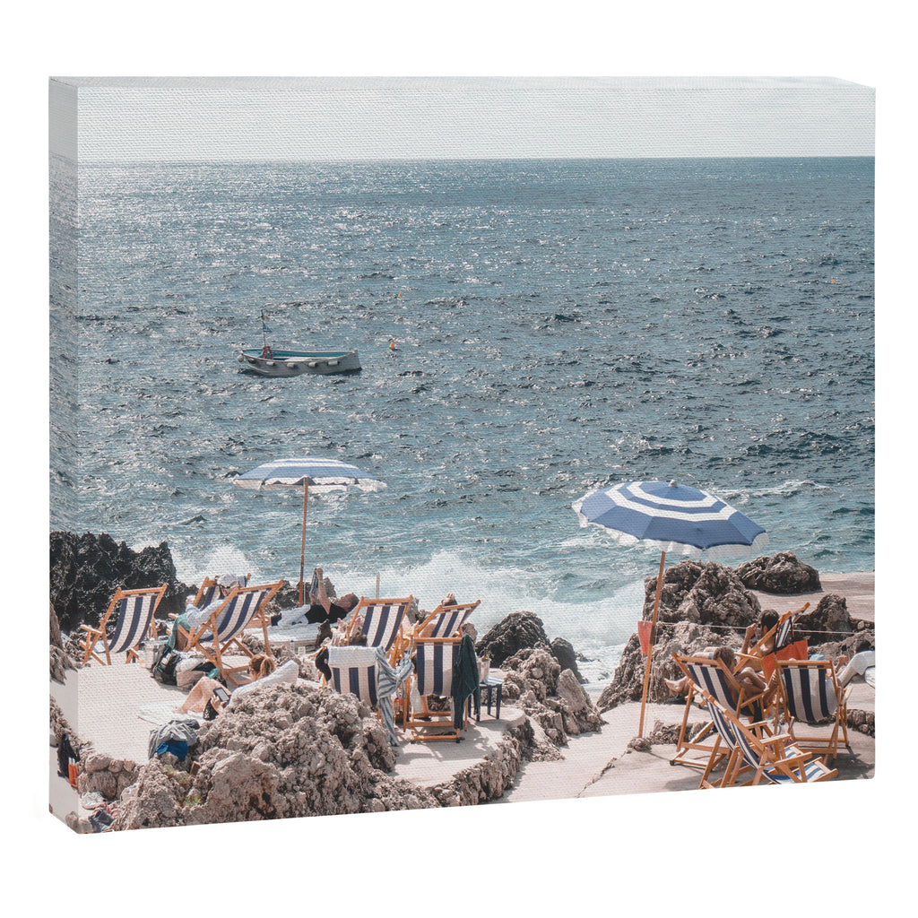 La Fontelina Beach Club, Capri Italy Canvas Print Gallery Image 3