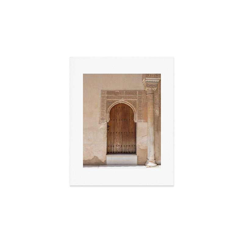 Majestic Alhambra Door - Granada Spain Art Print Gallery Image 1