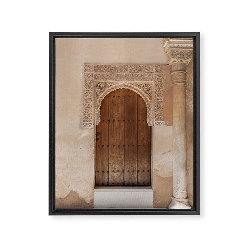 Majestic Alhambra Door - Granada Spain Framed Canvas Print Gallery Image 6