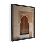 Majestic Alhambra Door - Granada Spain Framed Canvas Print Gallery Image 2
