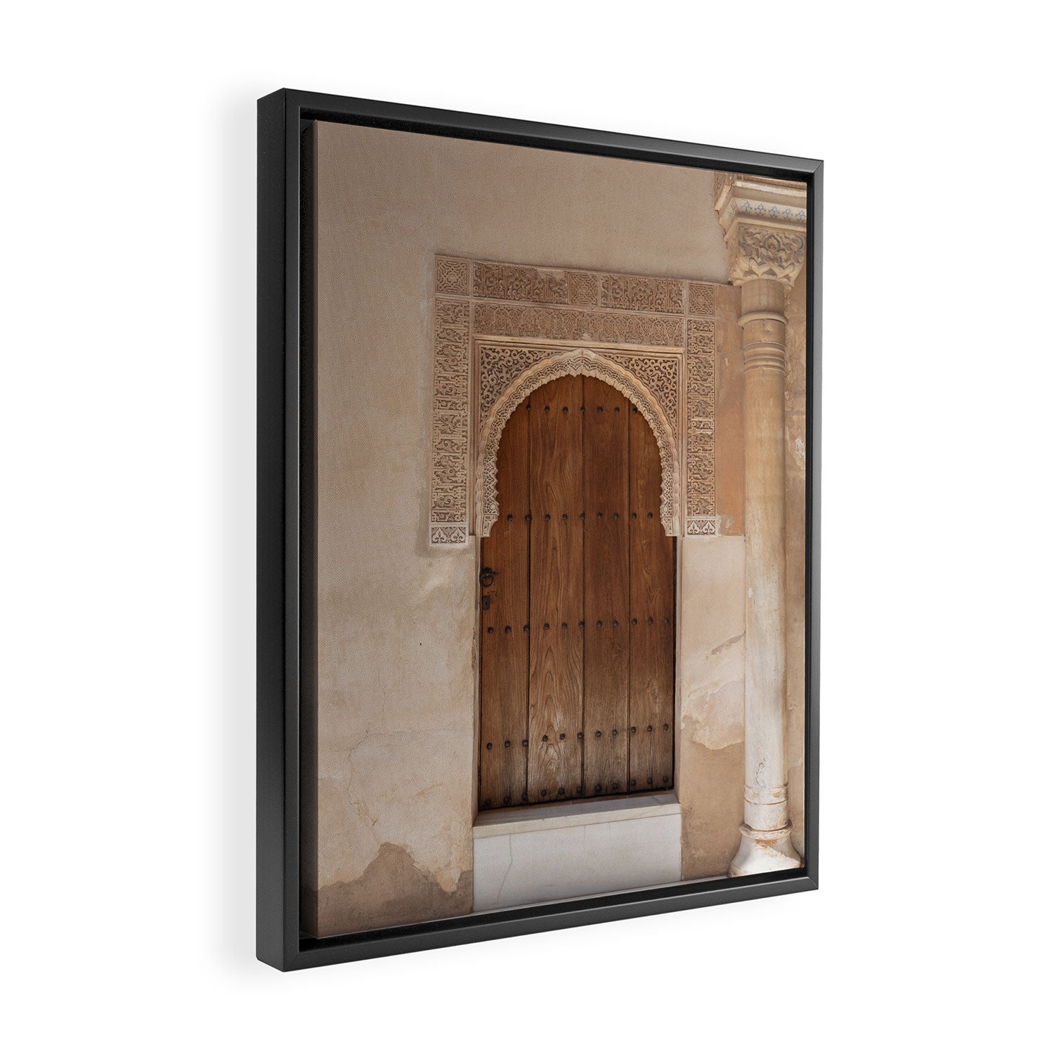 Majestic Alhambra Door - Granada Spain Framed Canvas Print Gallery Image 2