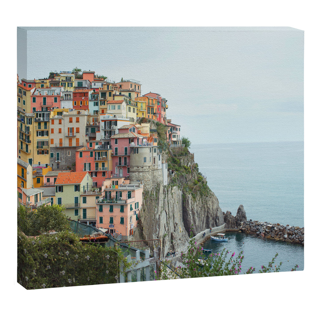 Manarola Cinque Terre Italy Travel Photography Canvas Print Gallery Image 6