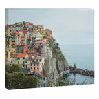 Manarola Cinque Terre Italy Travel Photography Canvas Print Gallery Image 6