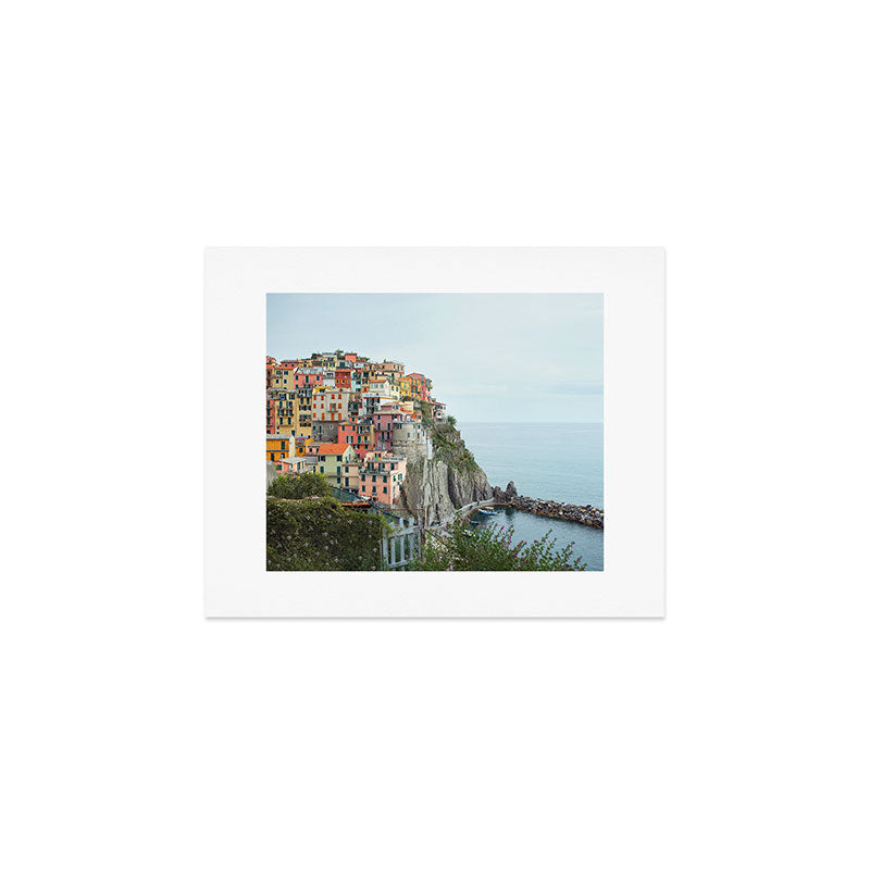 Manarola Cinque Terre Italy Travel Photography Art Print Gallery Image 1