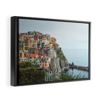 Manarola Cinque Terre Italy Travel Photography Framed Canvas Print Gallery Image 2