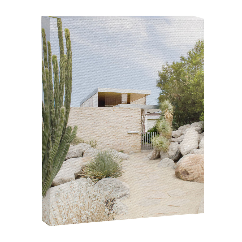 Palm Springs, California Photo Series | Cactus Modern Architecture Travel Photography Canvas Print Gallery Image 6