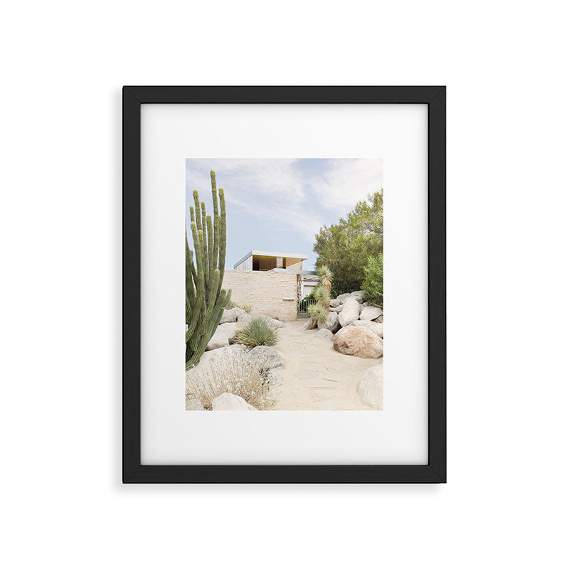 Palm Springs, California Photo Series | Cactus Modern Architecture Travel Photography Framed Art Print Gallery Image 5