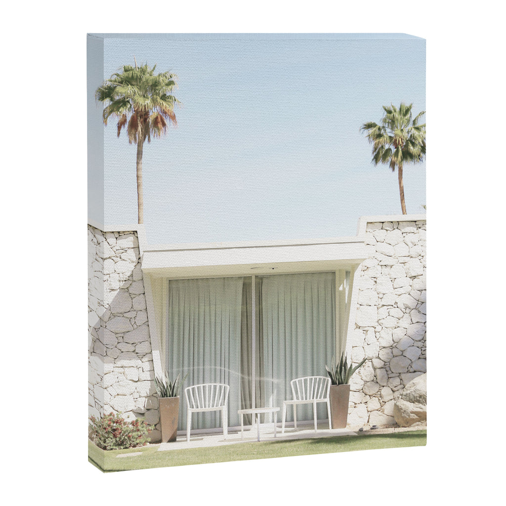 Palm Springs, California Photo Series | Palmtrees Architecture Photography Canvas Print Gallery Image 6