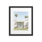 Palm Springs, California Photo Series | Palmtrees Architecture Photography Framed Art Print Gallery Image 5