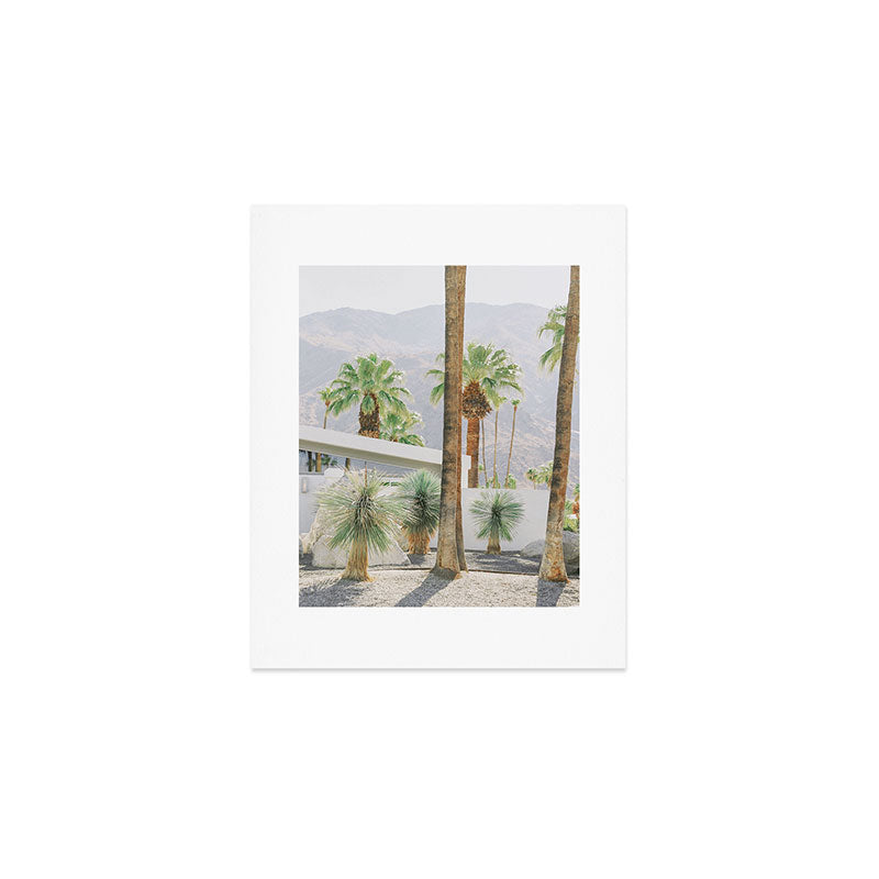 Palm Springs Palms Art Print Gallery Image 1