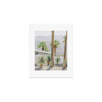 Palm Springs Palms Art Print Gallery Image 1