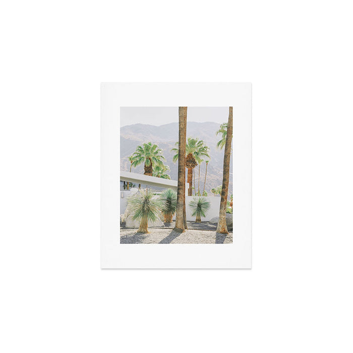 Palm Springs Palms Art Print Gallery Image 1