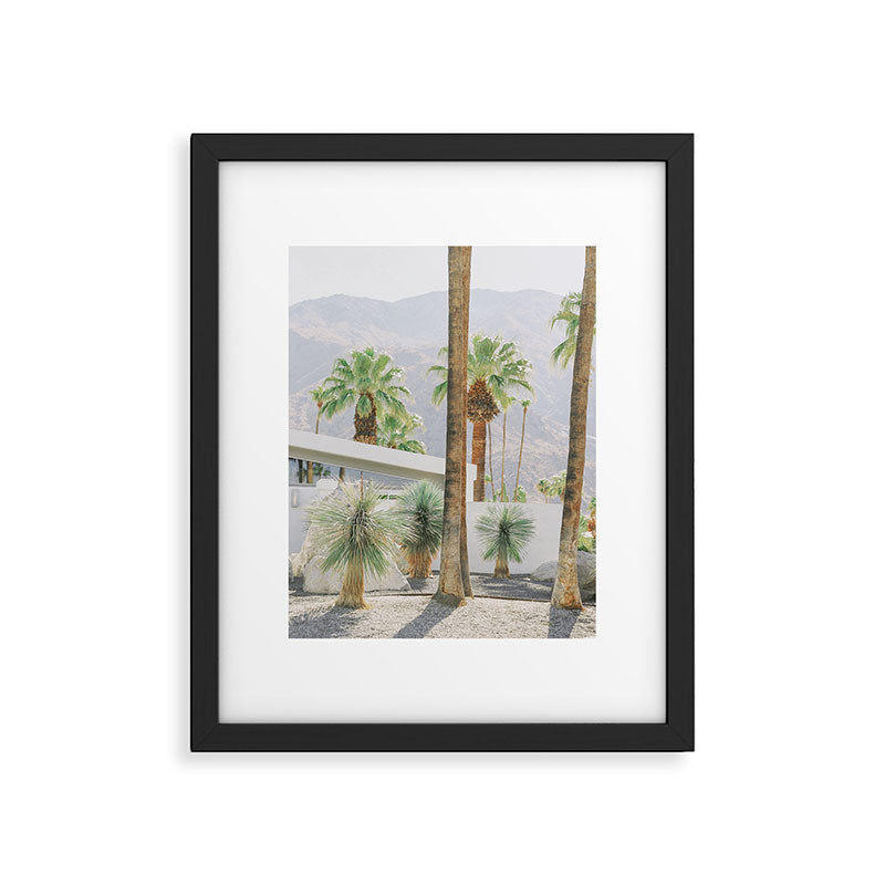 Palm Springs Palms Framed Art Print Gallery Image 5