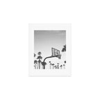 Palms and Hoops Art Print Gallery Image 1