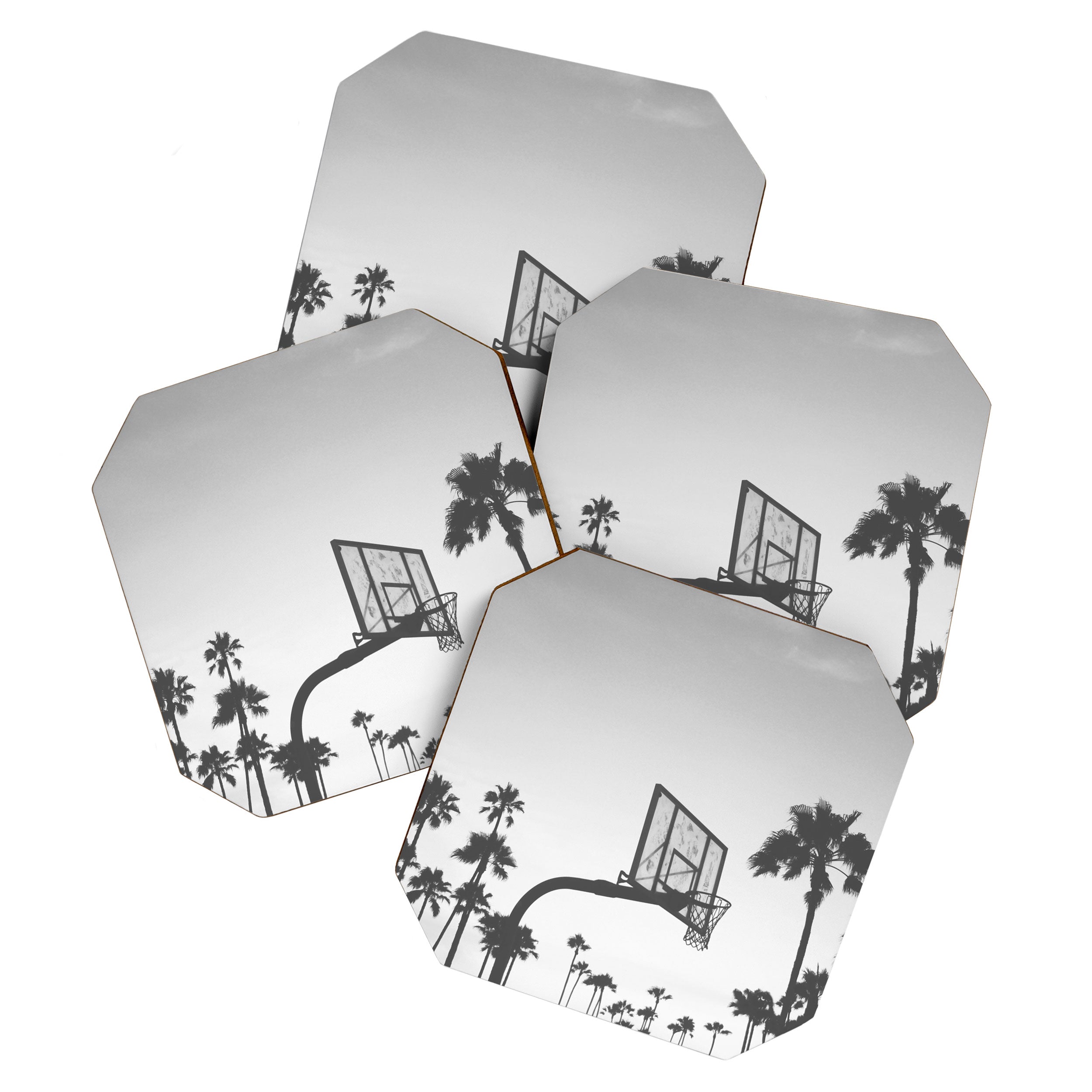 Palms and Hoops Coaster Gallery Image 1