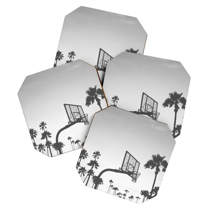 Palms and Hoops Coaster Gallery Image 1