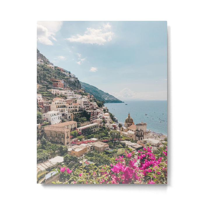 Positano, Italy Photography Metal Print Gallery Image 1