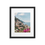 Positano, Italy Photography Framed Art Print Gallery Image 5
