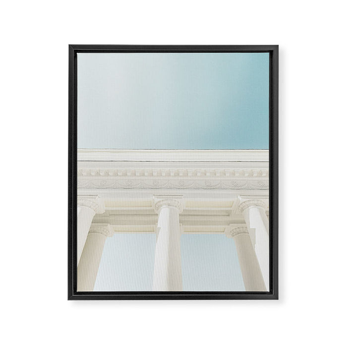 Roman Architecture Framed Canvas Print Gallery Image 1