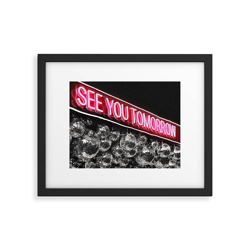 See You Tomorrow Framed Art Print Gallery Image 5