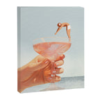 Sip And Dive - Cocktail Collage Canvas Print Gallery Image 6