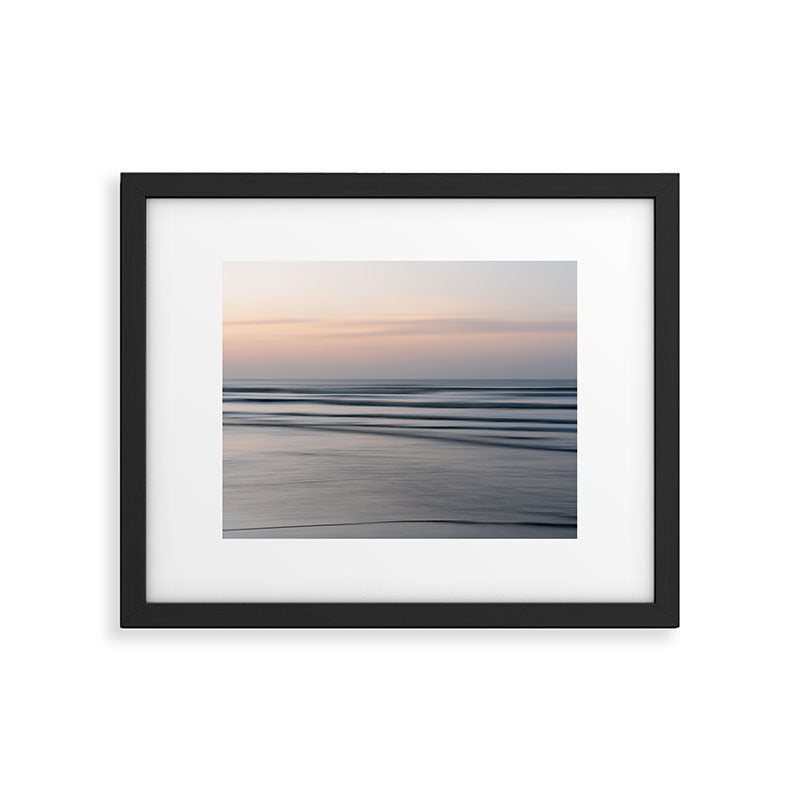 Still Horizon Minimal Seascape Photography Framed Art Print Gallery Image 5