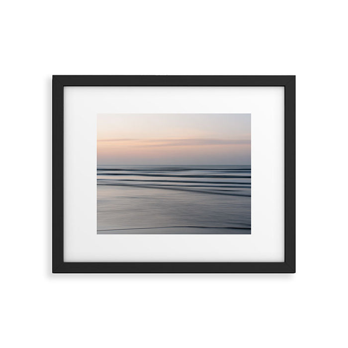 Still Horizon Minimal Seascape Photography Framed Art Print Gallery Image 1