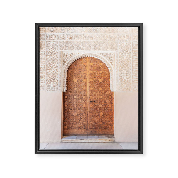 The Majesty of Alhambra, Granada Framed Canvas Print Gallery Image 1