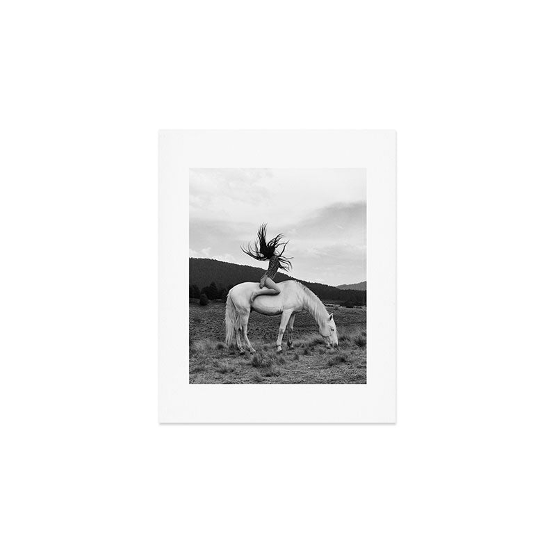 WILD HORSE GIRL Art Print Gallery Image 1