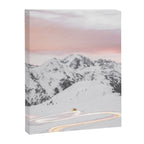 Long Exposure Lapland Landscape Canvas Print Gallery Image 6
