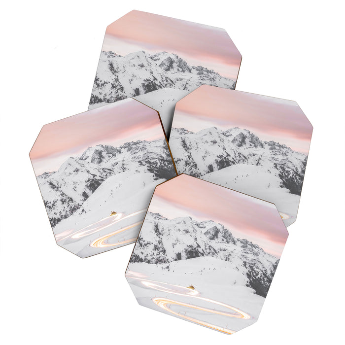 Long Exposure Lapland Landscape Coaster Gallery Image 1