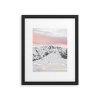 Long Exposure Lapland Landscape Framed Art Print Gallery Image 4