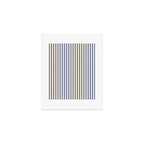 Blue And Cream Striped Art Print Gallery Image 1
