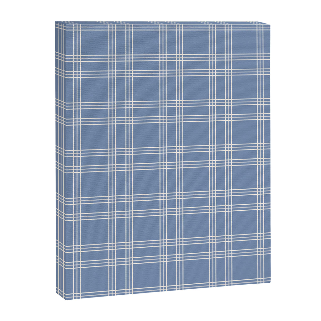 Blue Gingham Canvas Print Gallery Image 6