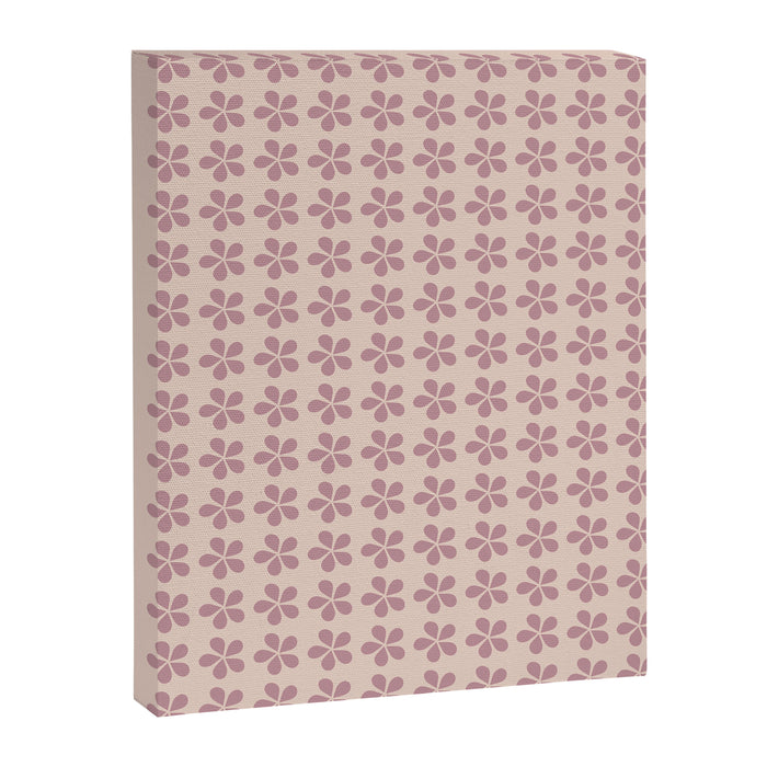 Blush Pink Floral Canvas Print Gallery Image 1
