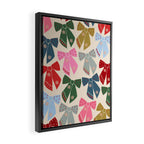 Christmas Bows Coquette Framed Canvas Print Gallery Image 2