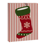Christmas Stocking Red Canvas Print Gallery Image 6