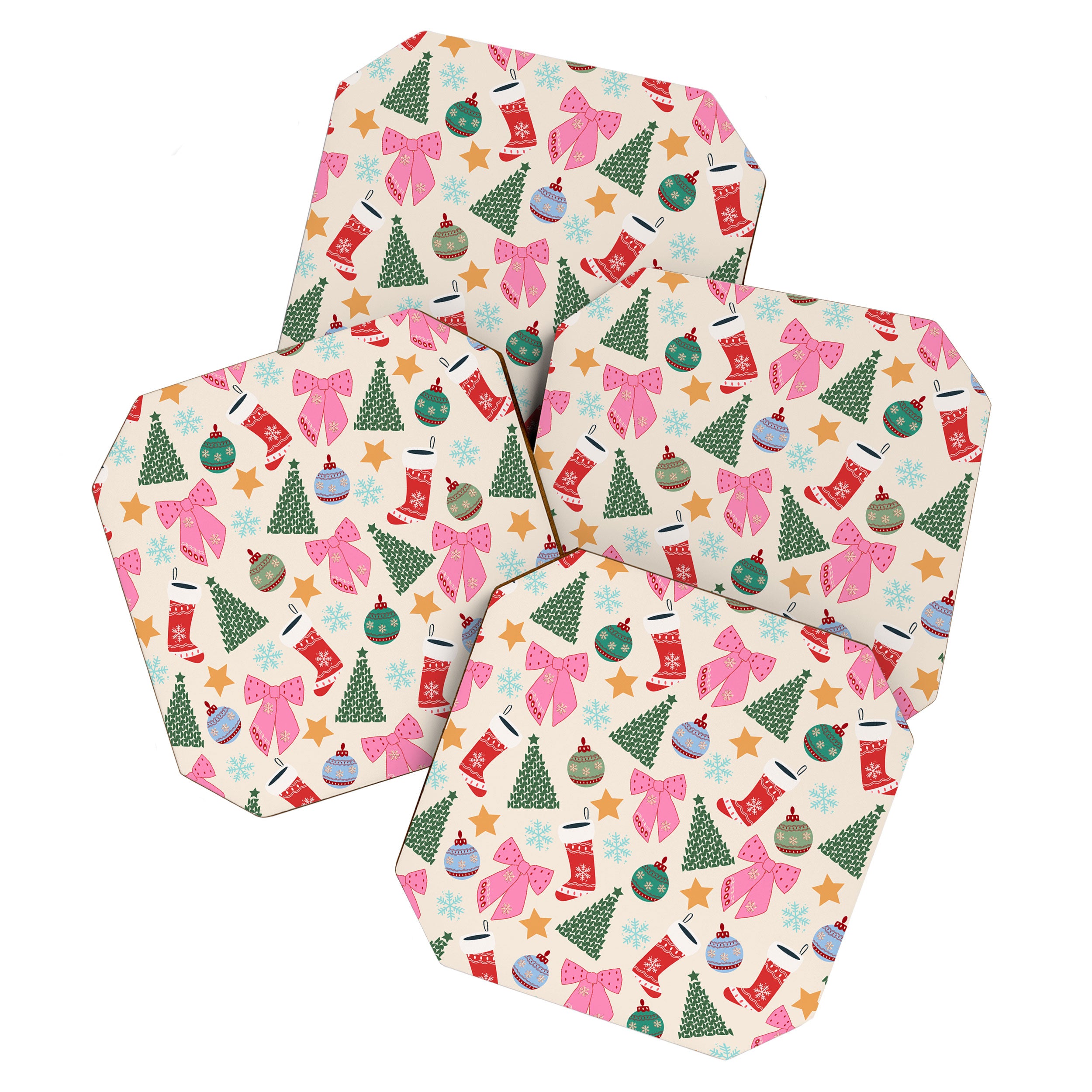 Cute Christmas Coaster Gallery Image 1