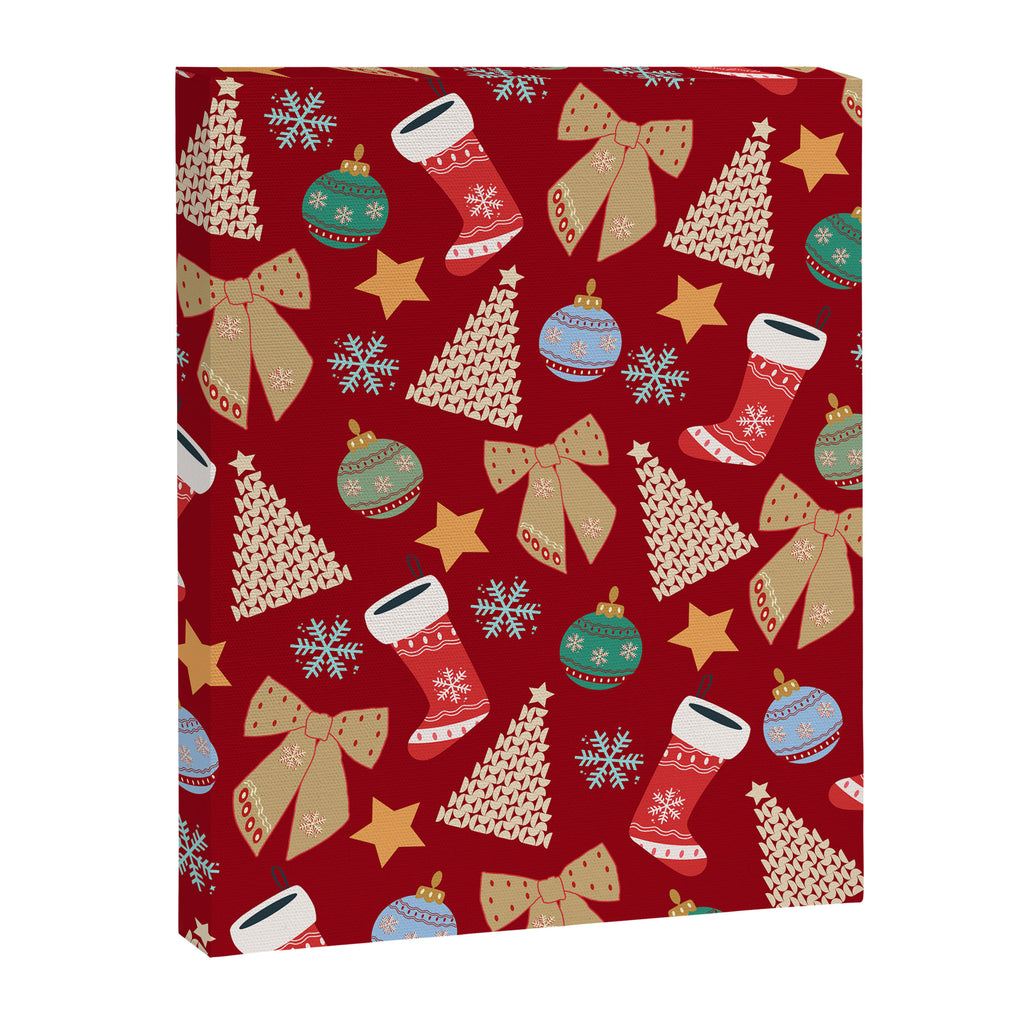 Cute Christmas Red Canvas Print Gallery Image 6