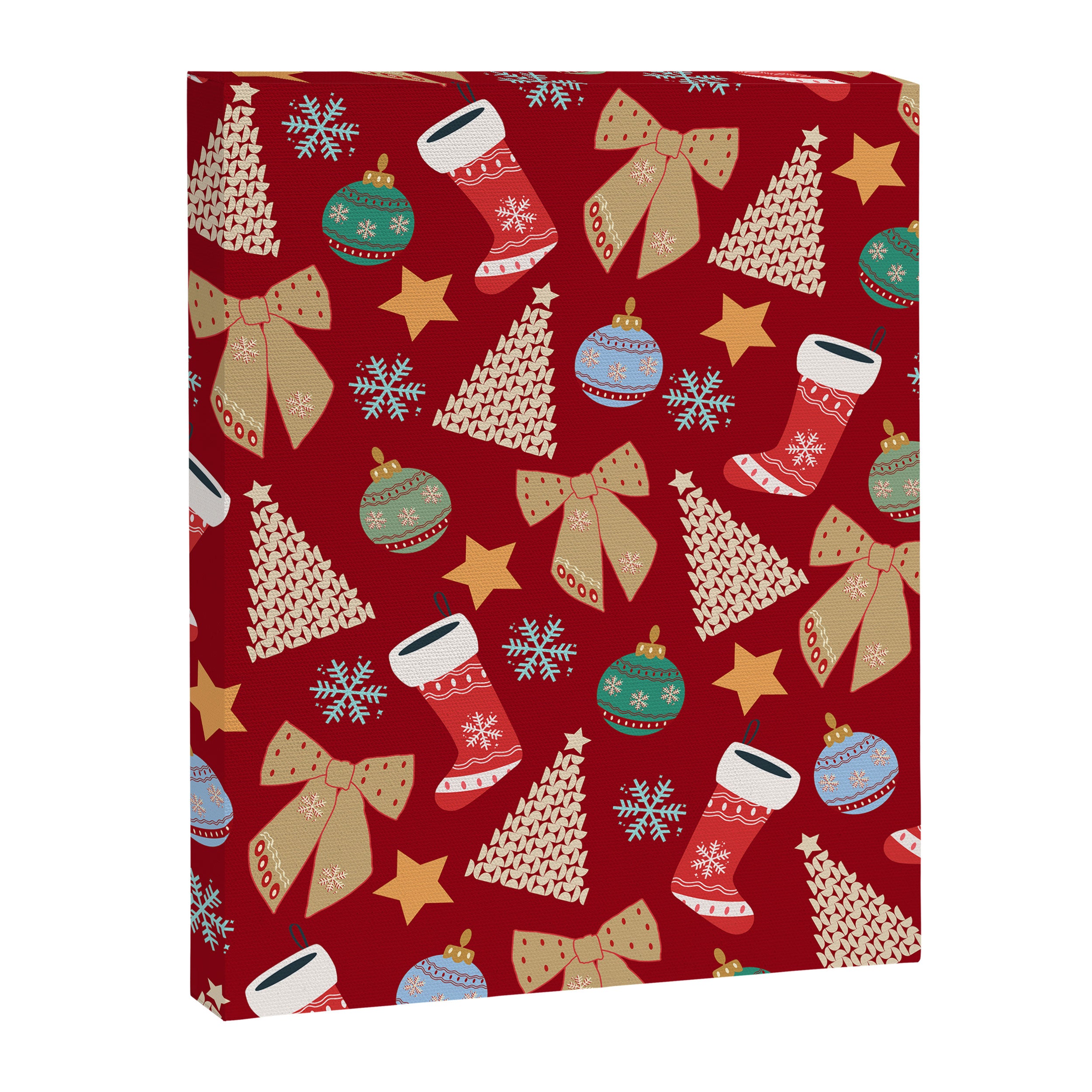 Cute Christmas Red Canvas Print Gallery Image 6