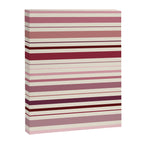 Dusty Rose Stripes Canvas Print Gallery Image 6