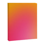 Glowy Orange And Pink Gradient Canvas Print Gallery Image 6
